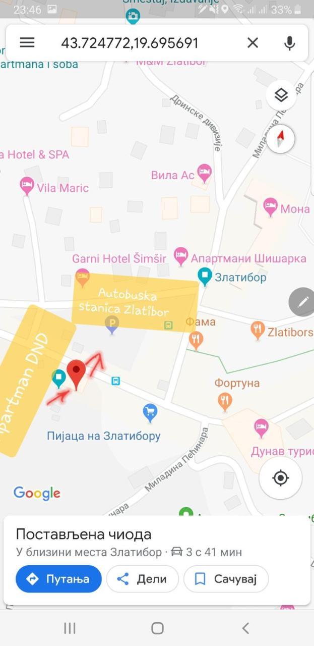 Apartman Dnd Zlatibor Sa Garazom Bagian luar foto